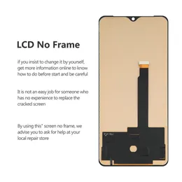 RealMe X2 Pro RMX1931 LCD için Test Edildi LCD Ekran Dokunmatik Sayısallaştırıcı Ekran Değiştirme Parçaları 6.5 "RealMe X2 Pro LCD için