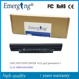 Batteries 11.1V 65Wh YFDF9 Original Laptop Battery for Dell Latitude E3340 3340 3350 V131 Generation 2 ge2 5MTD8 7WV3V H4PJP