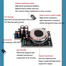 LHY Audio 50W DC AUTER LINEAR TRIMEDER SUVENT AUDIO 50VA PSU DC12V لـ HDD NAS ROUTER MAC PCHIFI