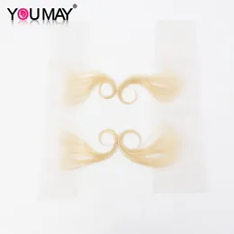 HD LACE Baby Hair Stripes 4st Loose Body Wave Baby Hair Pre Plucked Natural Hair Line Edge For Black Women Youmay Virgin