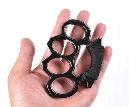 Four Fingers Brand ARIVAL Hard alloy Black KNUCKLES DUSTER BUCKLE Male and Female Selfdefense Knuckle clasp TT038544484