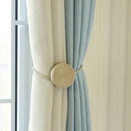 1pc Magnetic Curtain Tieback Clip Room Acessórios Curtains Holder Fiftle Crela Strap Decoração de casa
