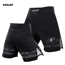 VSZAP Kompleksowe walki Dragon Wzór graficzny MMA Boksing Muay Thai Shorts Fitness Sports Sanda Mężczyźni i kobiety