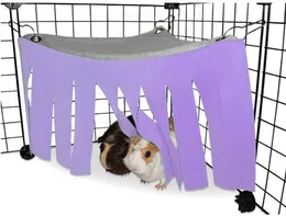 Hamster Hammock Guinea Pig Tavşan Saçak Köşe Evi Barınağı Çadır Evcil Hayvan Sığınağı Kaplumbağası Sıçan Kafes Kemirgen