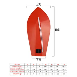 Plast Red Deep Diver Plate Plan Fishing Diving Board Artificial Bait Trolling Tool Fishing Tool