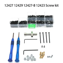 Wltoys 12427 12428 12428-B 12429 12423 1/12 RC-Auto Ersatzteile Ganze Schrauben Box Kits M2 M2,5 M3 M3 NUTEN ALLEN WRENCH KULLE