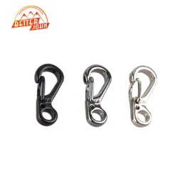 Wholemini SF Spring Claps Crimbing Carabiners Keychain Camping Bottle Hooks Backpack Climbing Tactical Survival Gear3927544