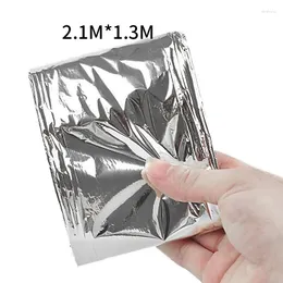 Blankets Outdoor Emergency Insulation Blanket Gold And Silver PET Camping Survival Disaster Prevention Life Sun Protectio