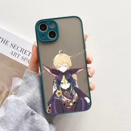 Game Genshin Impact Case Tighnari Phone for iPhone 13 Mini 11 12 Pro Max XR XS 7 14 6 X 8Plus Anime Girls Cover Cover Cover Coque