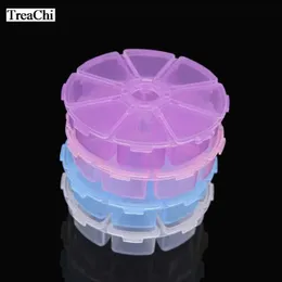 Jewelry Boxes The 8th round of environmentally friendly PP transparent plastic box jewelry box beads makeup box pearl treasure box earring bracket