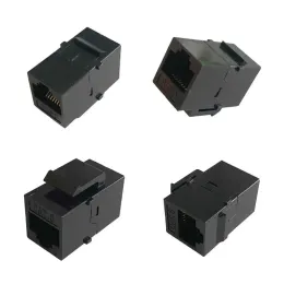 10Pieces RJ45 Conector CAT6 CAT5E Ethernet Extender Adapter Keystone