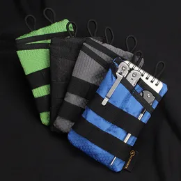 EDC Tactical Tool Bag Foldable Mini EDC Pouch Sundries Bag Phone Pouch Key Card Case Organizer Waist Wallet Molle Shoulder Bag