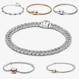 Braccialetti designer per donne natalizi per il capodanno di gioielleria di gioielleria regalo fai -da -te fit s troni set di braccialetti di alta qualità con scatola originale