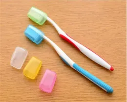 Portable Toothbrush Head Cover Holder Travel Hiking Camping Brush Case Protect Hike Brush Cleaner Whole 20171016036523689