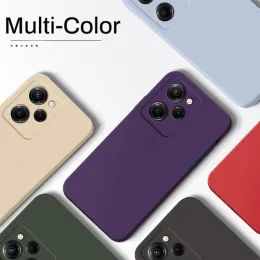 Poco x5 Pro Case Square Liquid Silicone Camera Lins Protector Chase для Xiaomi Poco x5 x 5 Pro x5pro Pocox5 Pro Soft Cover