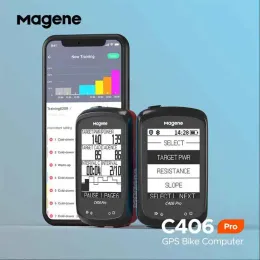 Magene C406PRO GPS -велосипедный велосипедный велосипедный велосипедный велосипедный велосипед MTB Road Bicycle Odometer Обучение.