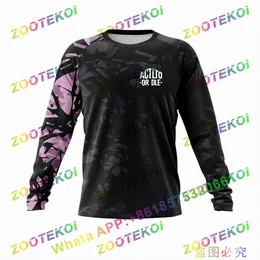 내리막 저지 ACTLTO 또는 DLE MOTOCROSS 셔츠 모터 피에트 오프로드 티셔츠 리트 리트 LANGE MOUWEN MTB JERSEY MOTO POLERA MTB