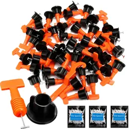 Reusable Tile Leveling System Kit Tile Levelers Tile Spacers Tools for Wall Floor Tile Adjustment Floor Leveling Compounds