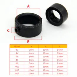 7/8pcs bit konumlandırıcı ücretsiz küçük anahtar matkap derinliği durdurma yüzüğü ağaç işleme matkap biti sınırlayıcı 3-16mm ahşap işleme araçları