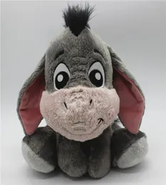 1stycke 28cm Cartoon Grey Eeyore Donkey Stuff Animal Soft Plush Toy Doll Brigids Children Gril Friend Gifts Eeyore fylld Toy Y1321296