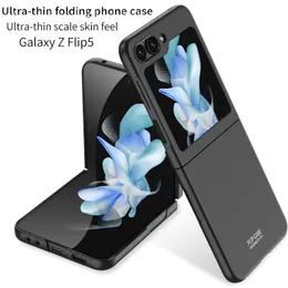 Samsung Z Flip 5 Case Solid Color Phone 케이스 Galaxy Z Flip5 Case의 모든 포괄적 인 충격 방지 커버 용 Ultra Thin Matte Case Case