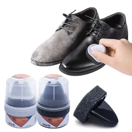 Svampsko borste för skor rengöring grädde sko vaxpolska för läderskor/väskor/soffor och jackor dagliga poleringsvårdsverktyg