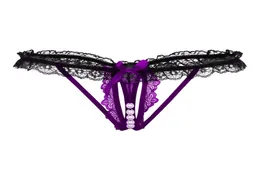 Pincera senza cuciture in pizzo di lingerie con perle più dimensioni da donna039s mutandine stringa cutanea cutanea sexy erotica intimates7192705