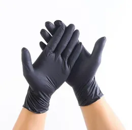 100pcs/pack Disposable Nitrile Latex Gloves Specifications Optional Anti-skid Anti- Gloves B Grade Rubber Glove Cleaning Gloves4195948