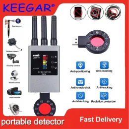 Systems Multifunktion Antispy Detector Camera GSM Audio Bug Finder GPS Signal Lens GPS Tracker Detect Wireless Products RF Detector