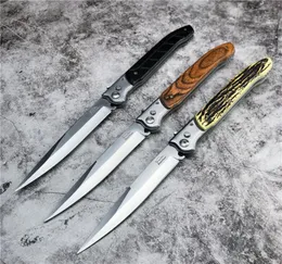 12 INCH Extra Large ARMY TACTICAL Spring Assist Knife Fold Stiletto Knifes Military Swords Blade Wood Handle Outdoor HUNTING K5721288