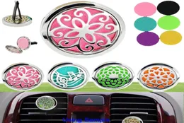 Car Perfume Diffuser Air Condiitoning Vent Clip Freshener Aromatherapy Essential Oil Diffuser with 5PCS Felt Pads 9569613
