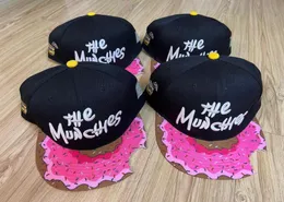 Munchies Streetwear Baseba Snapback Hip Hop регулируется Bboy Hat2894623