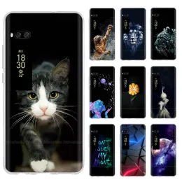 Para Meizu Pro 7 Caso de telefone TPU Soft TPU à prova de choque para meizu pro 7 plus pro7 7plus casos de coque capa protetora bolsa de casca de proteção