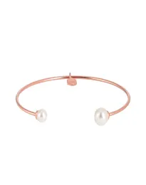 10pcset Fashion Elegant Glossy Rose Gold Open Perlen Armband für Frauen Perlenarmband Trend Schmuck2735170
