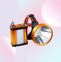 Headlamps Super Bright Headlight Strong Light Power Bank Waist Hanging HeadMounted Rechargeable Miner39s Lamp Durable6021859