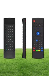 1pcs MX3 X3 T2 no microfono mini mini 24ghz wireless giroscopio tastiera mouse remoto giroscopio gsensor per STB Android TV Box6214808