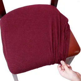 Крышка стулья подушка. Сквозки сгущайте домашний декор офис, защищающий протектора, сплошной кнопкой кнопкой, съемной крышки сиденья