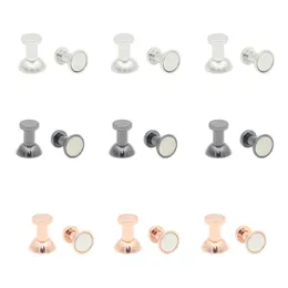 5/10/15/20Pcs Super Strong Neodymium Magnet Fridge Magnet Pushpin Sucker Thumbtack Magnetic Push Pin for Refrigerator Whiteboard