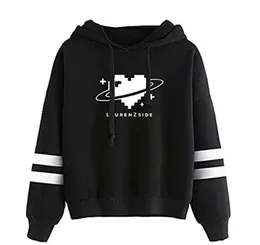 Laurenzside Merch 까마귀 스웨트 셔츠 멘스 맨 의류 긴 소매 힙합 풀오버 3792663