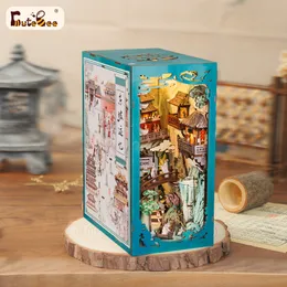 DHgate.com:DIY Chinese Style Book Nook Kit with Touch Light