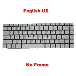 Keyboards Laptop Keyboard For Teclast F7 Plus II F7 Plus 2 14.1' English US Korean KR White No Frame