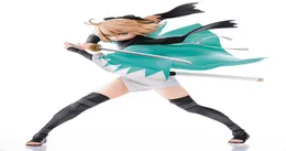 1pcs 245cm PVC Anime japonês Figura Aquamarina Sabre Okita Souji Ver Ação Figura Modelo Colecionável Toys Brinquedos5293902