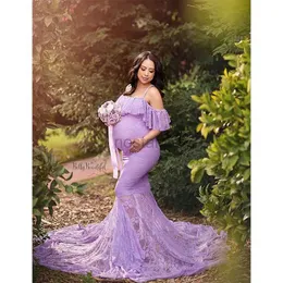 Moderskapsklänningar nya moderskap spetsar släpande klänningar fotografering gravid klänning graviditet klänningar fotografering rekvisita gravida foto sexiga kläder 24412