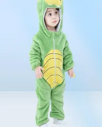 Bambini per ragazzi vestiti dinosauro per bambino pagliaccetto pigiama leone con cappuccio mameluco bebe inverno costumi di animali roupo de bebe drop 26797429