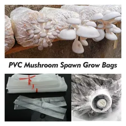 PVC Cogumelo Spawn Grow Bag Media cultivar substrato Alto Temp Temper