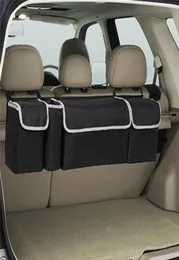 Bilstamarrangör Backseat Storage Bag High Capacity Multiuse Oxford Cloth Car Seat Back Arrangörer Interiör Tillbehör QC47281172956