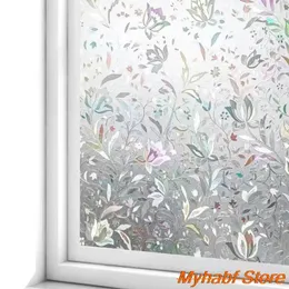Window Stickers Glass Sticker Self-adhesive Frosted Bathroom Sliding Door Balcony Shading Sunscreen Insulation Film Office