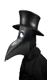 Nya pestläkare masker näbb doktor mask lång näsa cosplay fancy mask gotisk retro rock läder halloween näbb mask4291190