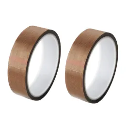 Maschine 2x PTFE Tape/PTFE -Klebeband für Vakuumversiegelungsmaschine, Hand- und Impulsversiegelung (1 Zoll x 33 Fuß)