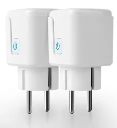 Smart Power Plugs 16A EUFR Wifi Socket European Standard Voice Control Graffiti Plug With Metering3930980